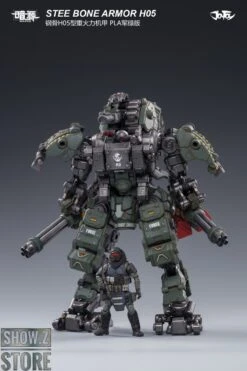 JoyToy Source 1/25 H05 Steel Bone Attack Mecha Military Green Color W/ Pilot -Prime Collectibles Store 1feea3116a