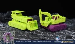 Magic Square MS-B41 Excavator Scavenger & MS-B42 Bulldozer Bonecrusher Set Of 2 -Prime Collectibles Store 20af1e58e2