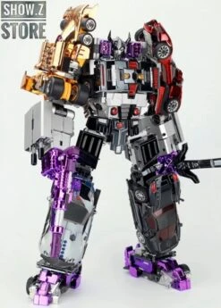 TransFormmission Havoc Menasor Combiner Set Of 5 Chrome Version -Prime Collectibles Store 20fb4cad83 1