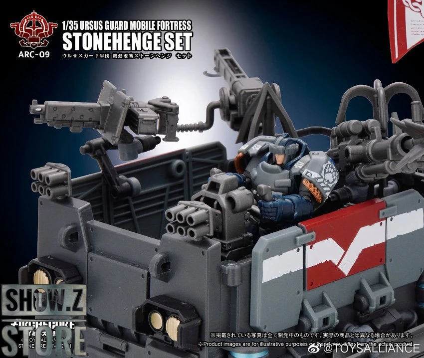 Toys Alliance ARC-09 Ursus Guard Mobile Fortress Stonehenge Set 8 Toys Alliance ARC-09 Ursus Guard Mobile Fortress Stonehenge Set - Image 6