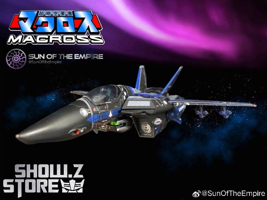 Kitzconcept 1/72 Macross VF-1S Dark Blue Version W/ Fast Pack Armor Limited Edition 5 Kitzconcept 1/72 Macross VF-1S Dark Blue Version W/ Fast Pack Armor Limited Edition - Image 3