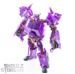 4th Party AC-03B TFP Cliffjumper Transparent Purple Version W/ Crystal Display Base