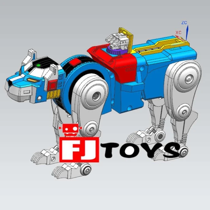 Fantasy Jewel FJ-BSW03 Blue Lion Voltron Defender Of The Universe 8 Fantasy Jewel FJ-BSW03 Blue Lion Voltron Defender Of The Universe - Image 6