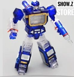 Mech Planet Hot Soldiers HS03H Mini Soundwave Clear Version -Prime Collectibles Store 2305d3292c
