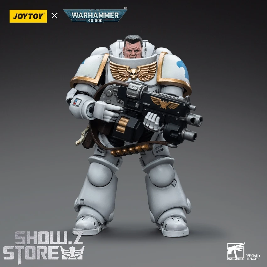 JoyToy Source 1/18 Warhammer 40K Space Marines White Consuls Intercessors 1 3 JoyToy Source 1/18 Warhammer 40K Space Marines White Consuls Intercessors 1