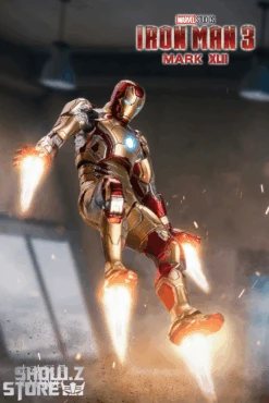 ZT Toys Marvel Licensed 1/10 Iron Man Mark 42 W/ LED 21 ZT Toys Marvel Licensed 1/10 Iron Man Mark 42 W/ LED -Prime Collectibles Store 23e7618095