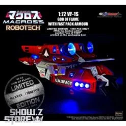 KitzConcept 1/72 Macross VF-1S God Of Flame W/ Fast Pack Armor Limited Edition 10 KitzConcept 1/72 Macross VF-1S God Of Flame W/ Fast Pack Armor Limited Edition -Prime Collectibles Store 240a92aae8