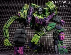 Toyworld TW TW-C07A TWC07A Constructor Devastator Cel Cell Shaded Standard Version Set Of 6 -Prime Collectibles Store 24863c294e 1