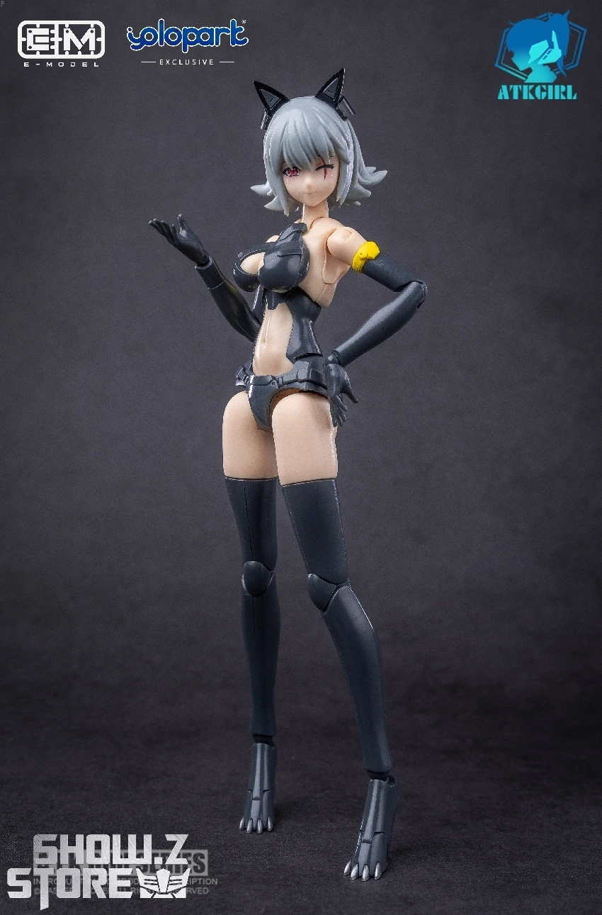 YoloPark 1/12 A.T.K Girl Fenrir Stealth Version Model Kit 10 YoloPark 1/12 A.T.K Girl Fenrir Stealth Version Model Kit - Image 8