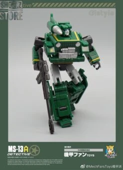 MechFansToys Mechanic Studio MS-13A Detective Hound Comic Color Version -Prime Collectibles Store 25c29d32a7