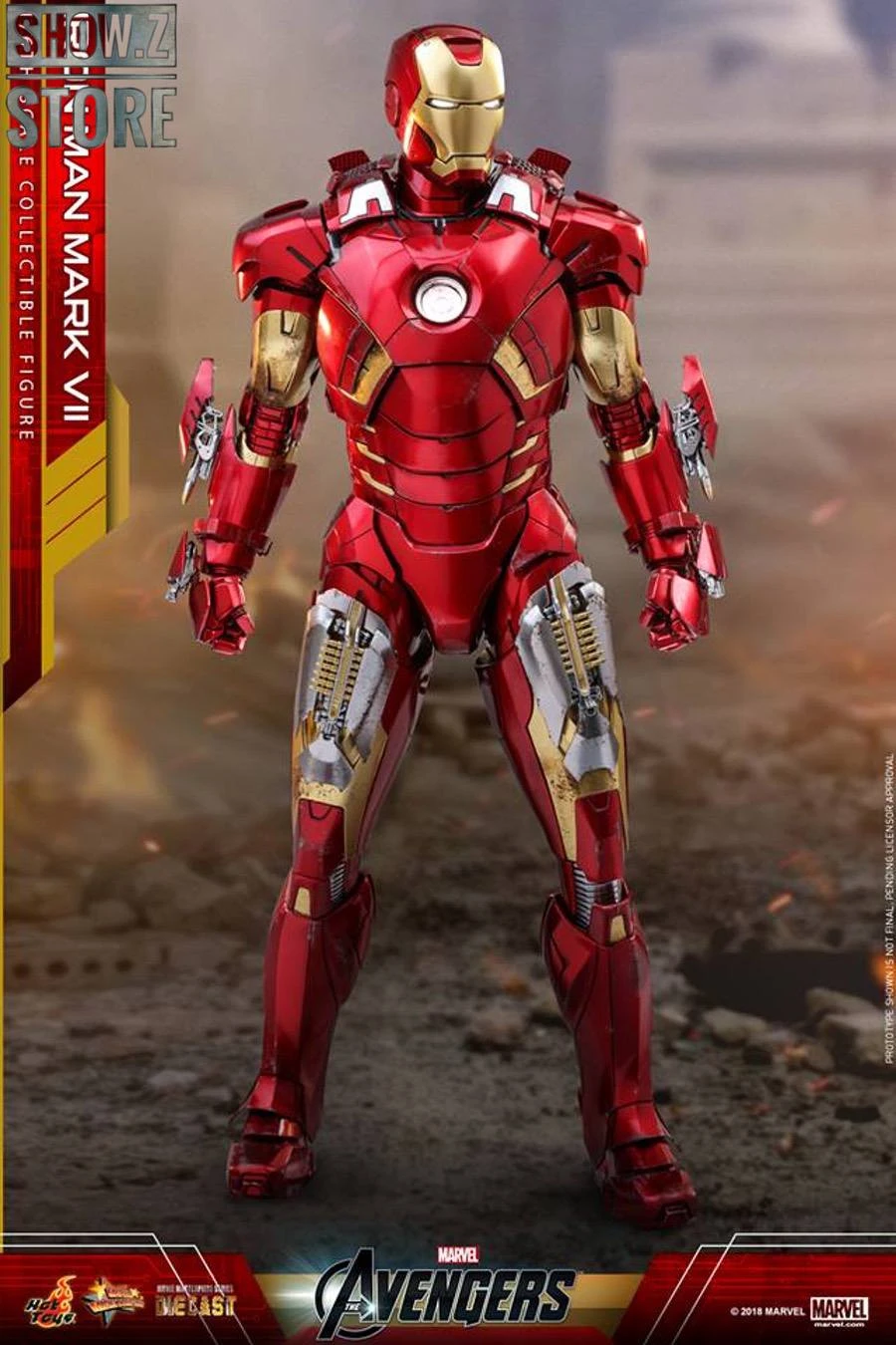 HotToys MMS500 1/6 Iron Man Mark VII 8 HotToys MMS500 1/6 Iron Man Mark VII - Image 6