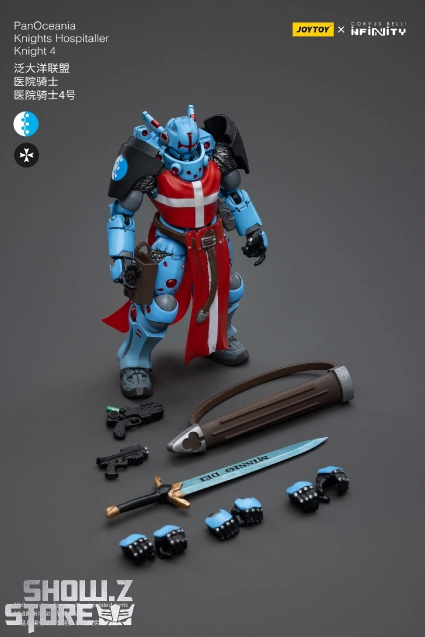JoyToy Source 1/18 Infinity PanOceania Knights Hospitallers 21 JoyToy Source 1/18 Infinity PanOceania Knights Hospitallers - Image 19