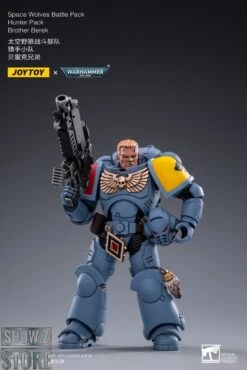 JoyToy Source 1/18 Warhammer 40K Space Wolves Battle Pack Hunter Pack Set Of 4 -Prime Collectibles Store 273923fc1b