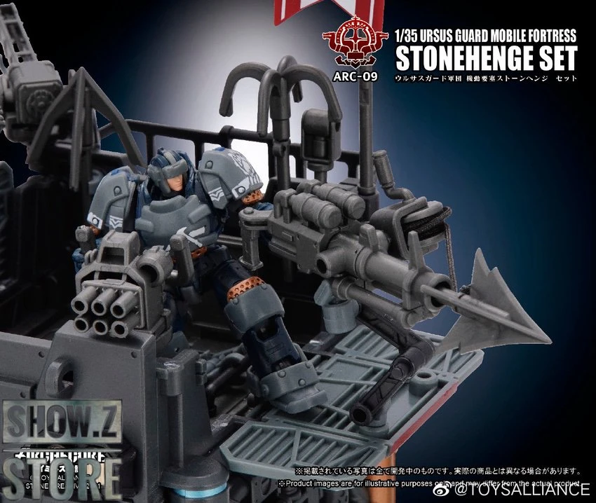 Toys Alliance ARC-09 Ursus Guard Mobile Fortress Stonehenge Set 7 Toys Alliance ARC-09 Ursus Guard Mobile Fortress Stonehenge Set - Image 5
