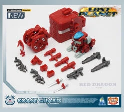 MechFansToys Lost Planet Coast Guard CG01 White Shark & CG02 Red Dragon -Prime Collectibles Store 285ca7cc1d
