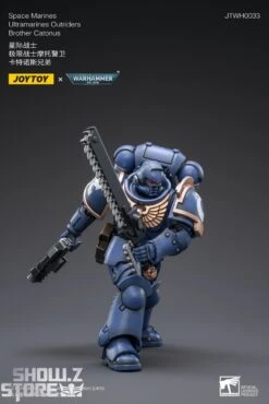 JoyToy Source 1/18 Warhammer 40K Space Marines Ultramarines Outriders Brother Catonus -Prime Collectibles Store 294d39f414