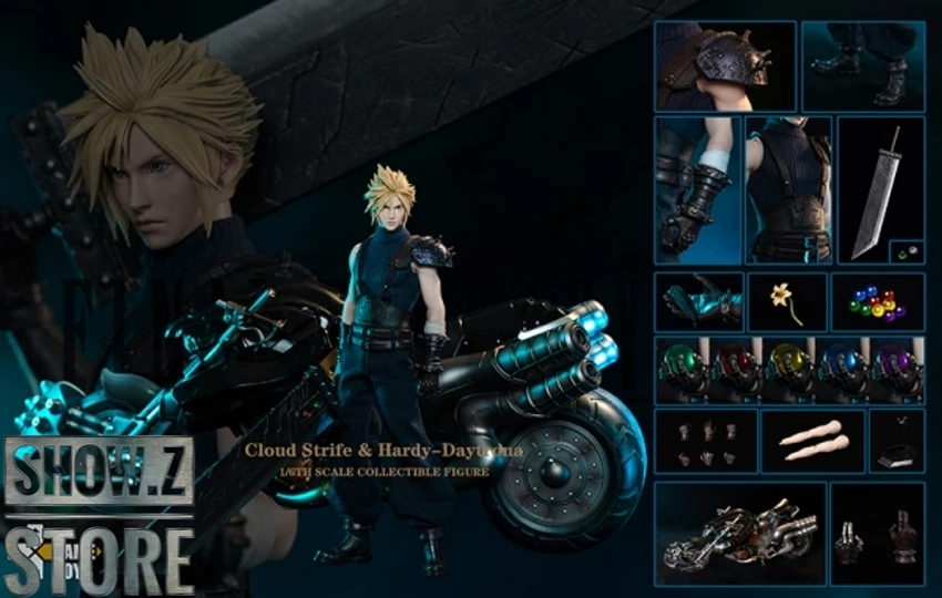 GameToys GT-002C 1/6 Cloud & Hardy Daytona Deluxe Version 9 GameToys GT-002C 1/6 Cloud & Hardy Daytona Deluxe Version - Image 7