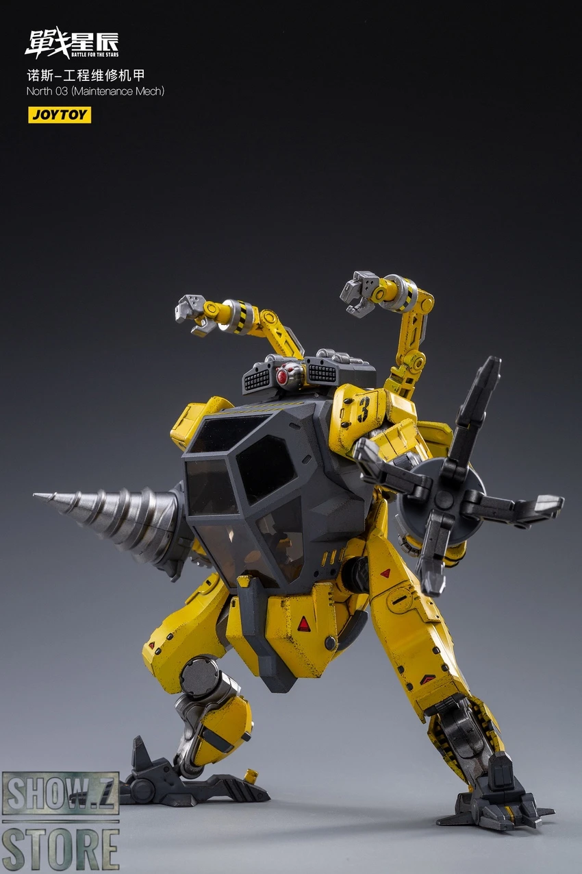 JoyToy Source 1/18 NORTH 03 Maintenance Mecha W/ Pilot 14 JoyToy Source 1/18 NORTH 03 Maintenance Mecha W/ Pilot - Image 12