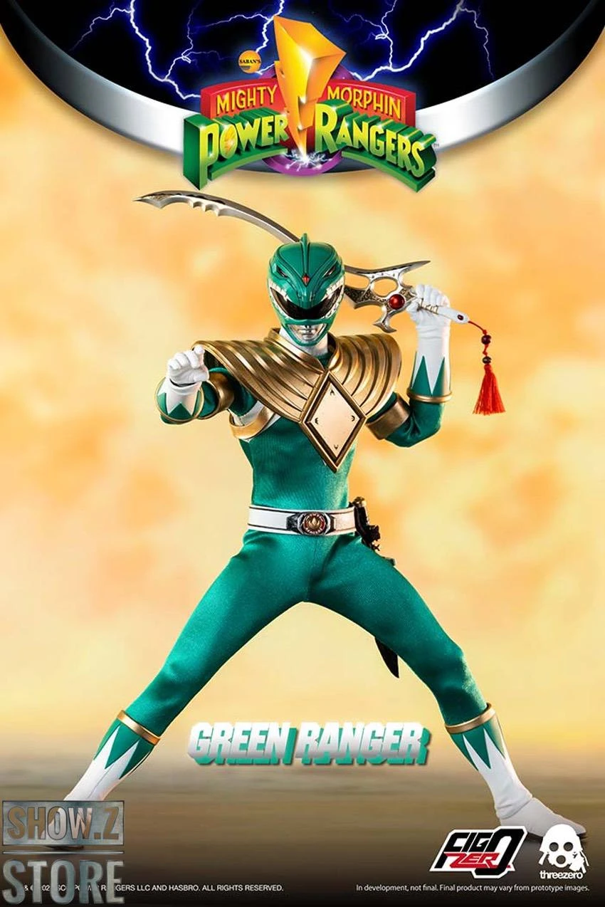 Threezero Studio 1/6 Mighty Morphin Power Rangers Green Ranger 7 Threezero Studio 1/6 Mighty Morphin Power Rangers Green Ranger - Image 5