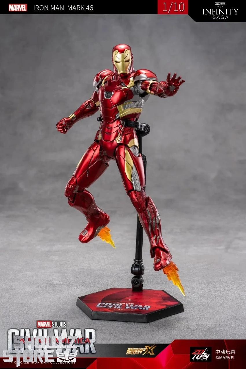 ZT Toys Marvel Licensed 1/10 Iron Man Mark 46 4 ZT Toys Marvel Licensed 1/10 Iron Man Mark 46 - Image 2