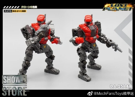 MechFansToys Power Suit DA-25A & DA-25B Set Of 2 5 MechFansToys Power Suit DA-25A & DA-25B Set Of 2 - Image 3