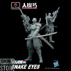 Flame Toys Hito Kara Kuri G.I.JOE Snake Eyes -Prime Collectibles Store 2dcf1da05c