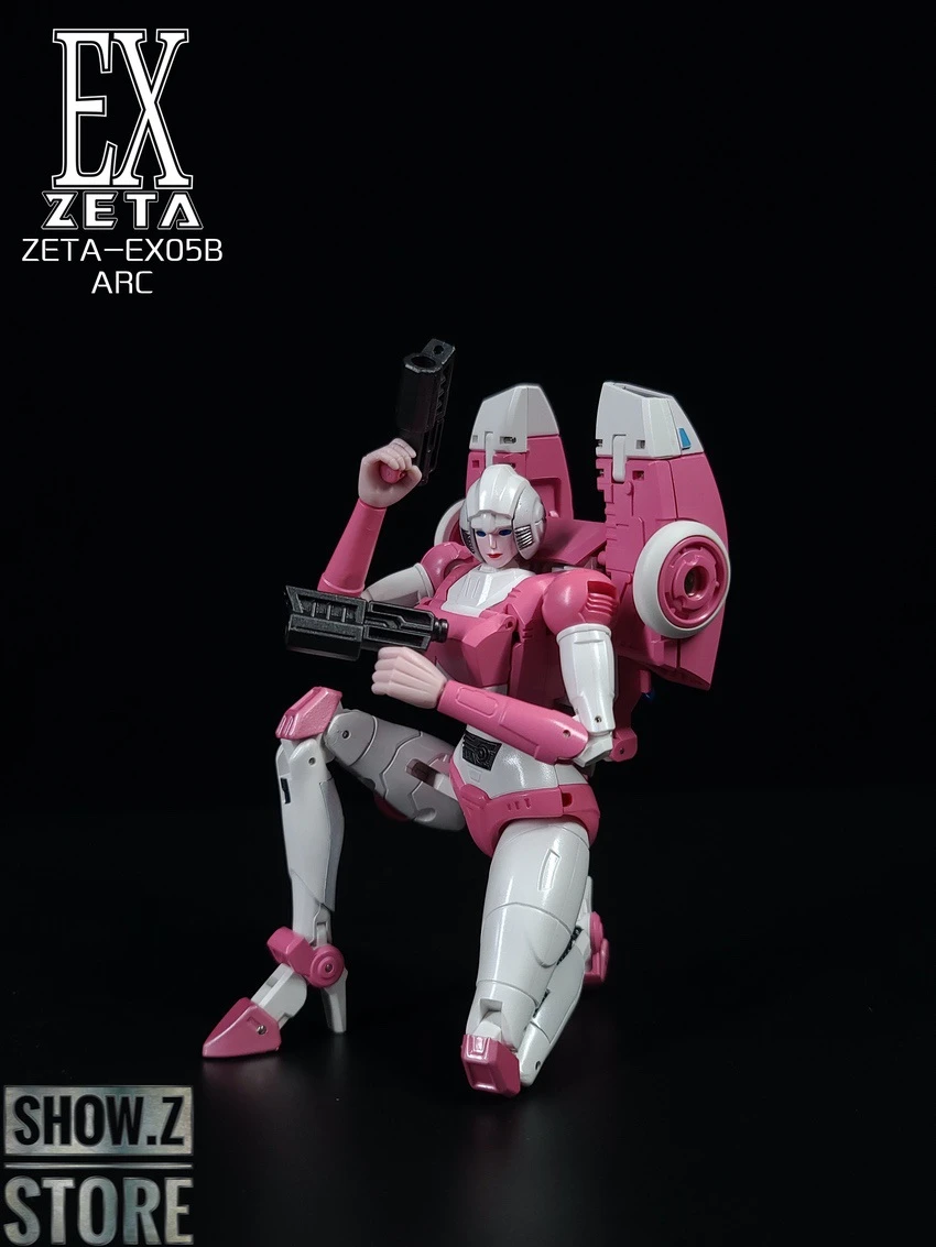 Zeta Toys EX-05B Arc Arcee Cartoon Color Version 7 Zeta Toys EX-05B Arc Arcee Cartoon Color Version - Image 5