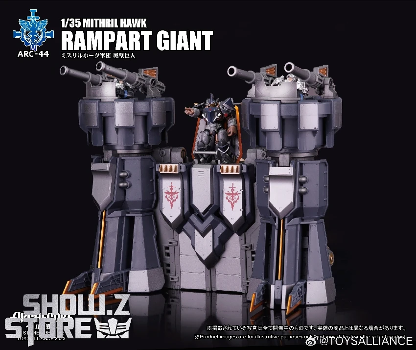 Toys Alliance 1/35 ARC-44 Mithril Hawk Rampart Giant 5 Toys Alliance 1/35 ARC-44 Mithril Hawk Rampart Giant - Image 3