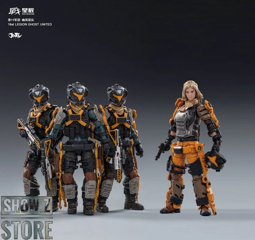 JoyToy Source 1/18 19st Ghost United Legion & Grice Anna Set Of 4 12 JoyToy Source 1/18 19st Ghost United Legion & Grice Anna Set Of 4 - Image 10