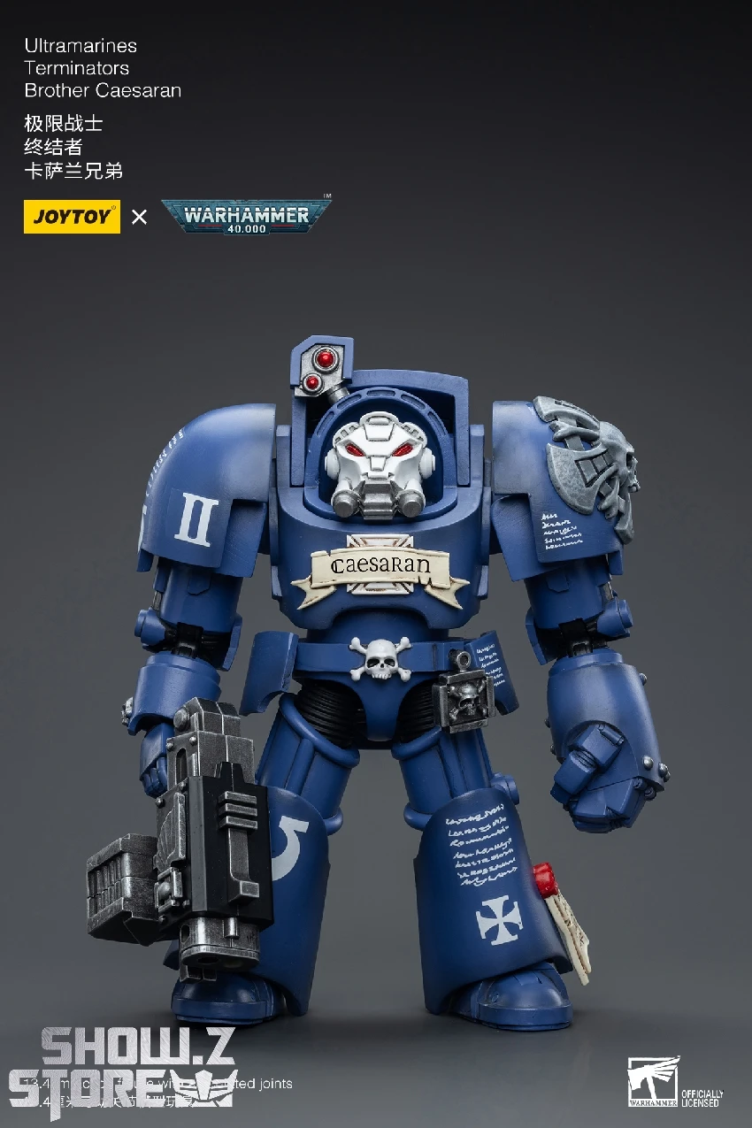JoyToy Source 1/18 Warhammer 40K Ultramarines Terminators Brother Caesaran 11 JoyToy Source 1/18 Warhammer 40K Ultramarines Terminators Brother Caesaran - Image 9