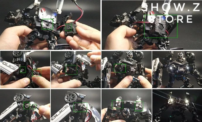 Shockwave Lab SL-44 Upgrade LED Kit For MPM-5 MPM-05 Barricade 4 Shockwave Lab SL-44 Upgrade LED Kit For MPM-5 MPM-05 Barricade - Image 2