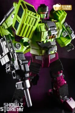 Jinbao DF03 Builder.D Devastator Green Version Set Of 6 Oversized Version -Prime Collectibles Store 2fa6a06e2c