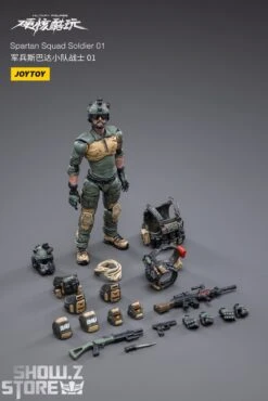 JoyToy Source 1/18 Spartan Squad Soldiers Set Of 3 -Prime Collectibles Store 2fd4421943