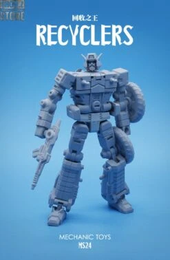 MechFansToys Mechanic Studio MS-24 Garbage Man Wreck-Gar -Prime Collectibles Store 306f4ed723