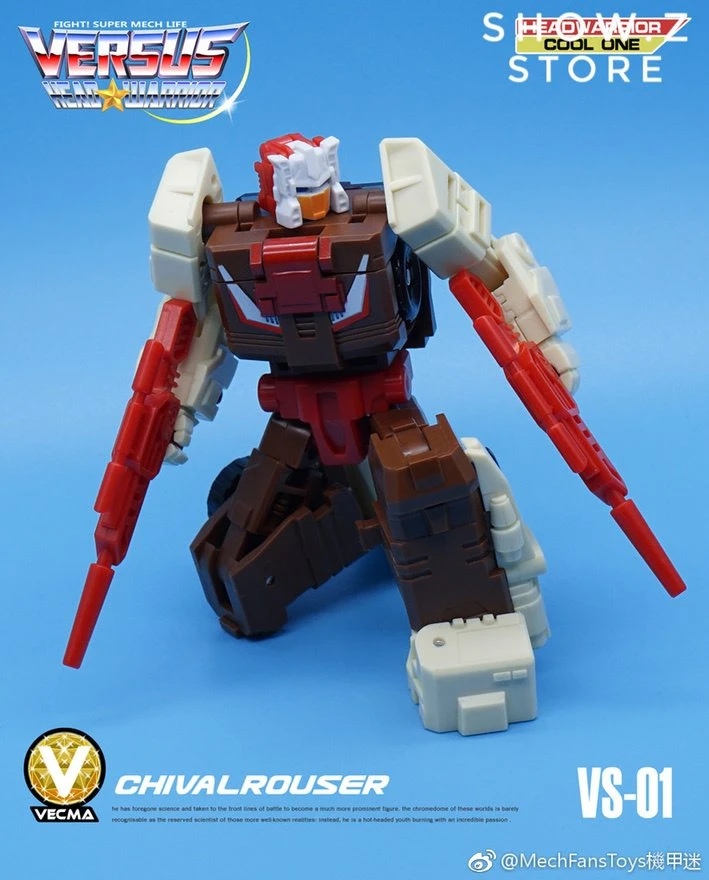 MechFansToys Vecma Toys VS-01 Chivalrouser G1 Chromedome 12 MechFansToys Vecma Toys VS-01 Chivalrouser G1 Chromedome - Image 10