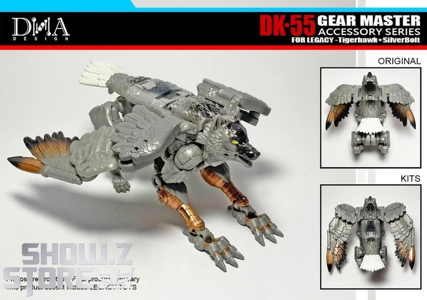 DNA Design DK-55 Upgrade Kit For Transformers: Legacy United Leader Tigerhawk & Voyager Silverbolt 12 DNA Design DK-55 Upgrade Kit For Transformers: Legacy United Leader Tigerhawk & Voyager Silverbolt - Image 10