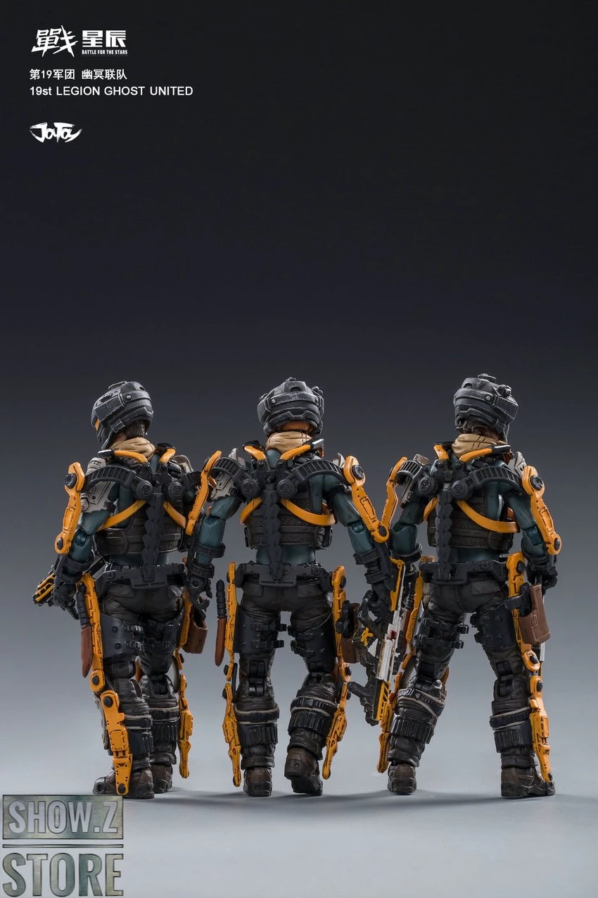 JoyToy Source 1/18 19st Ghost United Legion & Grice Anna Set Of 4 7 JoyToy Source 1/18 19st Ghost United Legion & Grice Anna Set Of 4 - Image 5