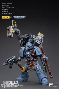 JoyToy Source 1/18 Warhammer 40k Space Wolves Iron Priest Jorin Fellhammer 19 JoyToy Source 1/18 Warhammer 40k Space Wolves Iron Priest Jorin Fellhammer -Prime Collectibles Store 328eece29d