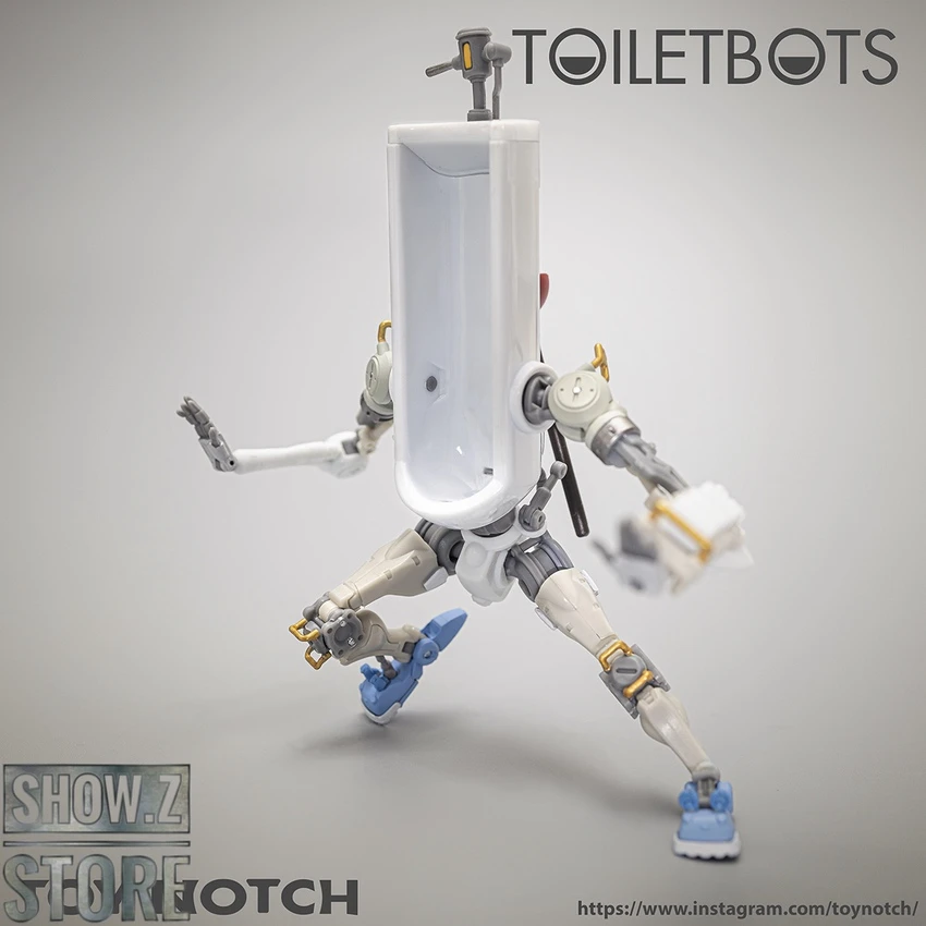 Toy Notch Fun Connection FC-01 Toiletbots Set Of 2 8 Toy Notch Fun Connection FC-01 Toiletbots Set Of 2 - Image 6