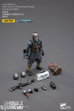 JoyToy Source 1/18 Warhammer 40K Death Korps Of Krieg Veteran Squad Guardsman Medic -Prime Collectibles Store 32b7555e01