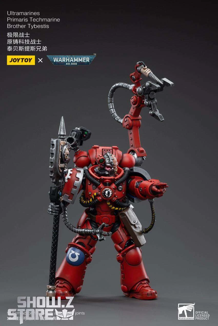 JoyToy Source 1/18 Warhammer 40K Ultramarines Primaris Techmarine Brother Tybestis 12 JoyToy Source 1/18 Warhammer 40K Ultramarines Primaris Techmarine Brother Tybestis - Image 10
