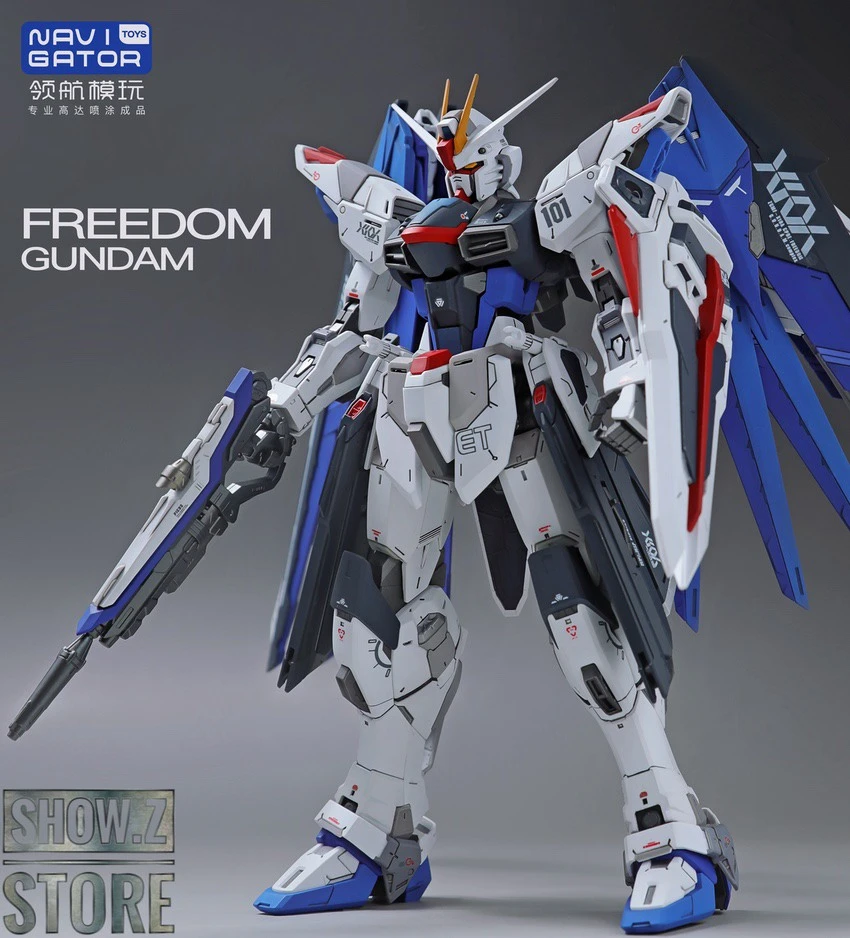 Navigator Toys Pre-Painted & Pre-Assembled Bandai ZGMF-X10A Freedom Gundam Ver.2.0 7 Navigator Toys Pre-Painted & Pre-Assembled Bandai ZGMF-X10A Freedom Gundam Ver.2.0 - Image 5