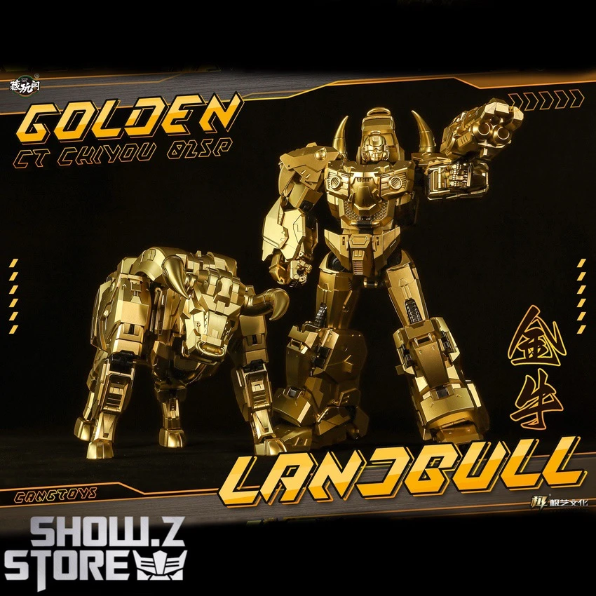 Cang-Toys CT-CY02SP Landbull Tantrum Golden Version 3 Cang-Toys CT-CY02SP Landbull Tantrum Golden Version