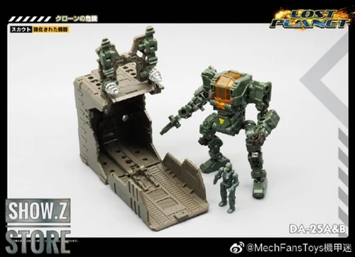 MechFansToys Power Suit DA-25A & DA-25B Set Of 2 8 MechFansToys Power Suit DA-25A & DA-25B Set Of 2 - Image 6