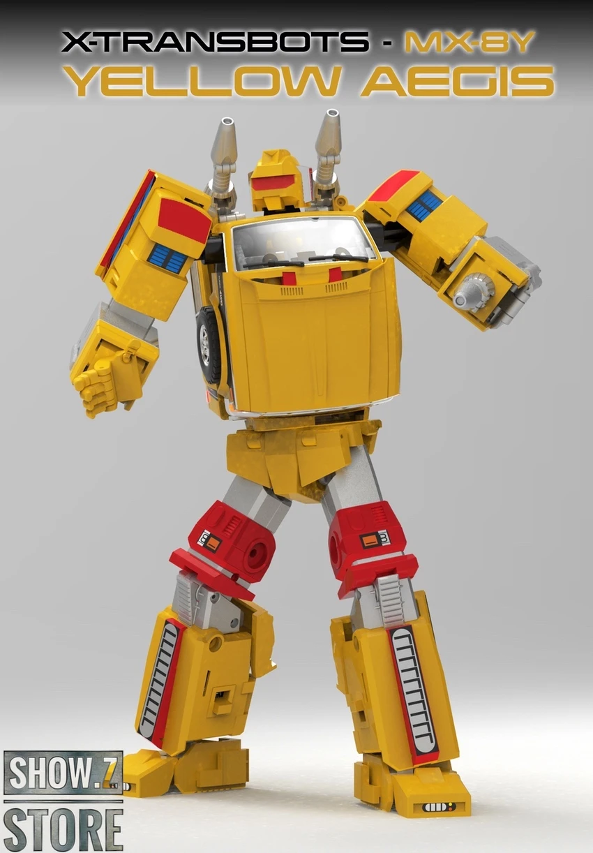 XTransbots MX-8Y Aegis Trailbreaker Yellow Diamond Version 20 XTransbots MX-8Y Aegis Trailbreaker Yellow Diamond Version - Image 18