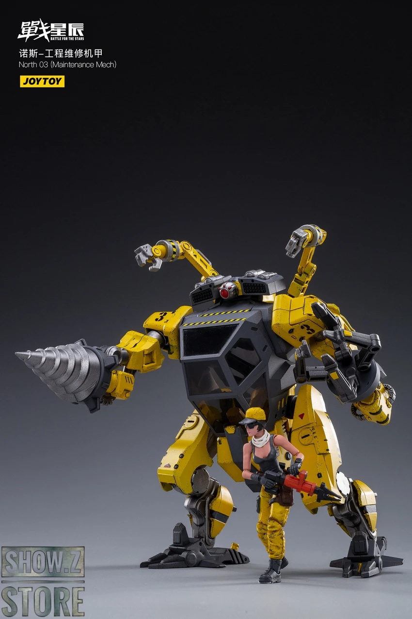 JoyToy Source 1/18 NORTH 03 Maintenance Mecha W/ Pilot 7 JoyToy Source 1/18 NORTH 03 Maintenance Mecha W/ Pilot - Image 5