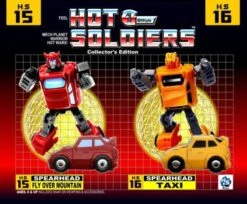 Mech Planet Hot Soldiers HS-15 Cliffjumper & HS-16 Hubcup Set Of 2 -Prime Collectibles Store 3a5b08fad8
