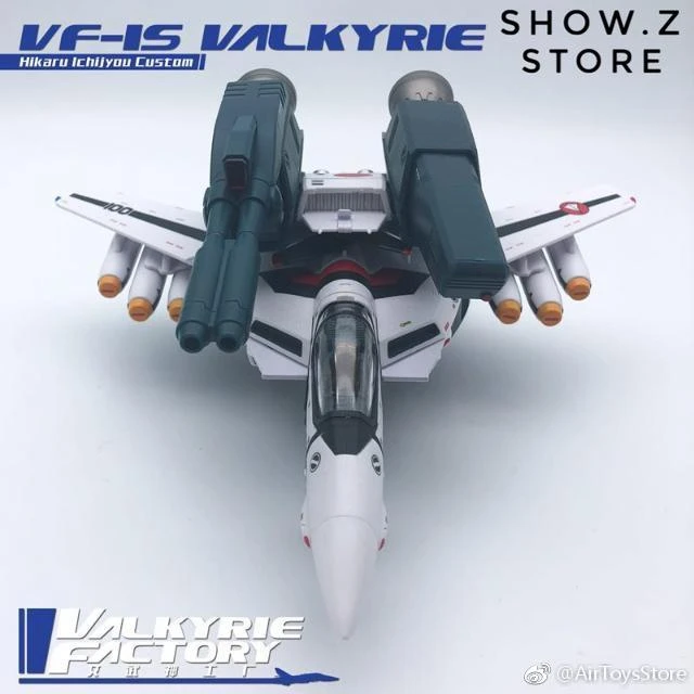 Valkyrie Factory VF 1/60 VF-1S VF1S Strike Valkyrie Macross Hikaru Ichijo Style W/ Super Space Part Upgrade Kit 7 Valkyrie Factory VF 1/60 VF-1S VF1S Strike Valkyrie Macross Hikaru Ichijo Style W/ Super Space Part Upgrade Kit - Image 5