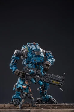 JoyToy Source Acid Rain 1/18 Freeman Machine Armor W/ Pilot Mechas & Soldiers Figure Set Navy Blue Version -Prime Collectibles Store 3a75e14925