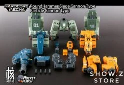 Rocket Punch Hardcore Mecha M2148S M2148X RoundHammer Siege & Particle Cannon Type -Prime Collectibles Store 3b1a888544